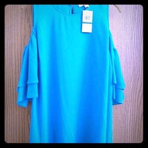 Michael Kors Cold Shoulder Blouse